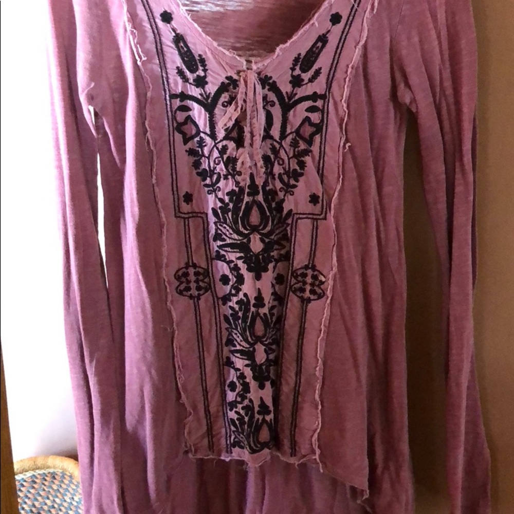 Free People high low shirt